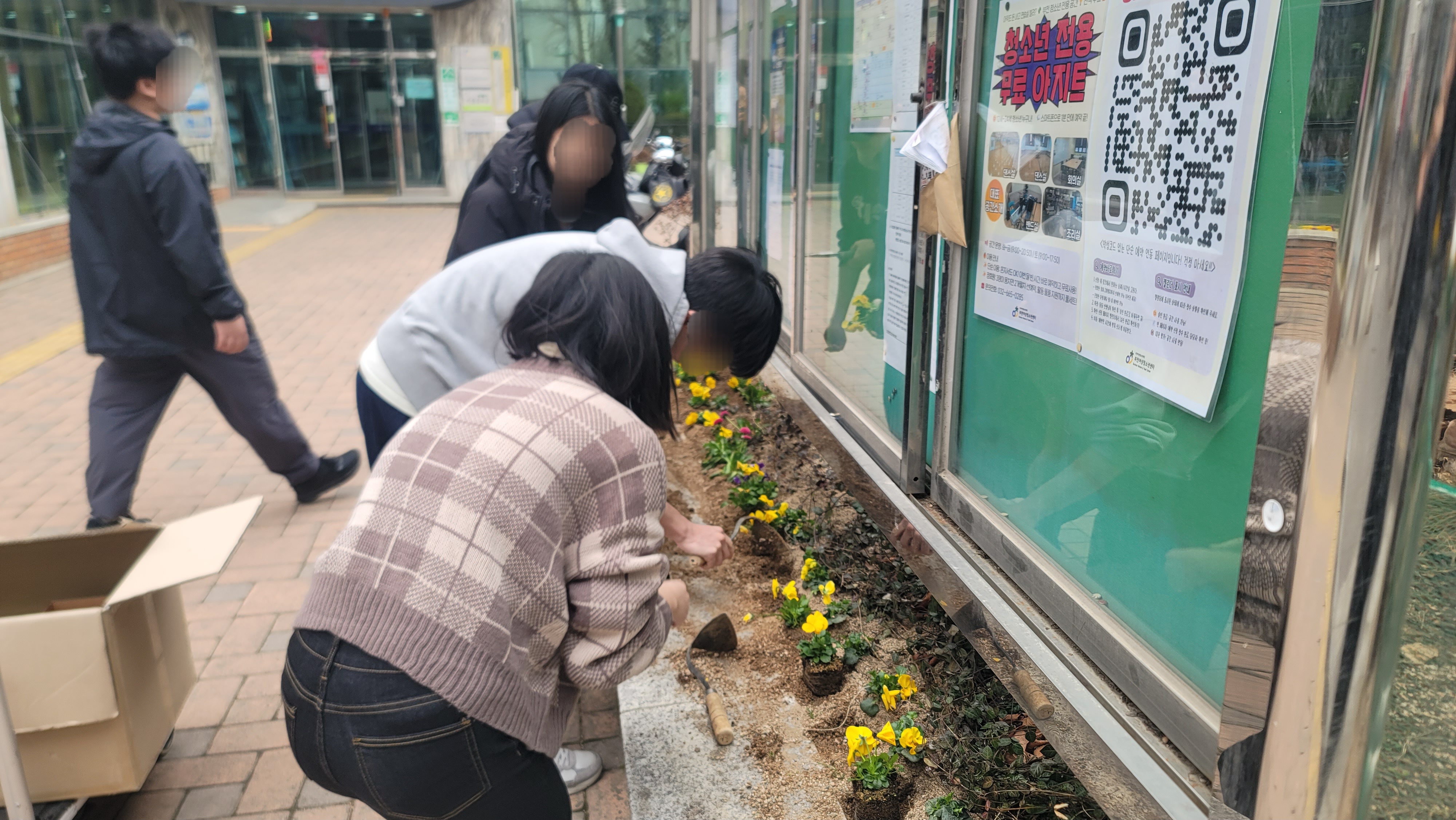평등한 꽃밭 조성 활동
