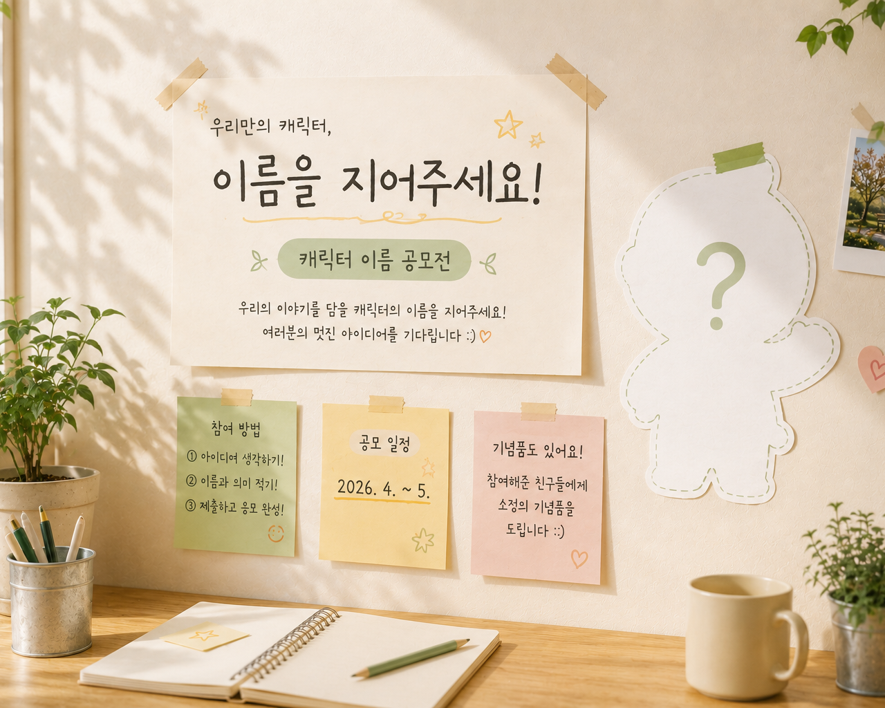 캐릭터 이름 공모전