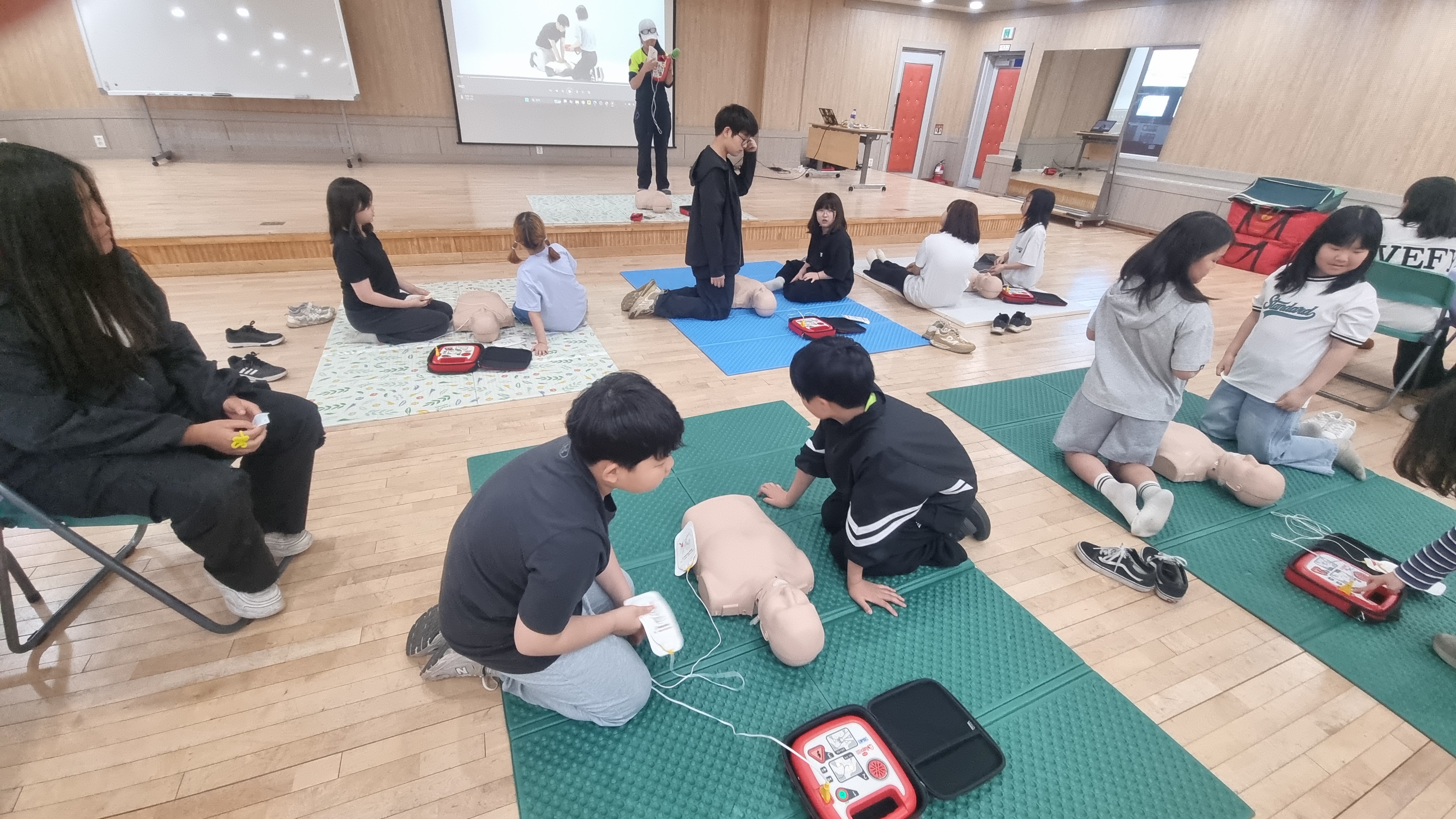 심폐소생술 및 안전 체험활동
