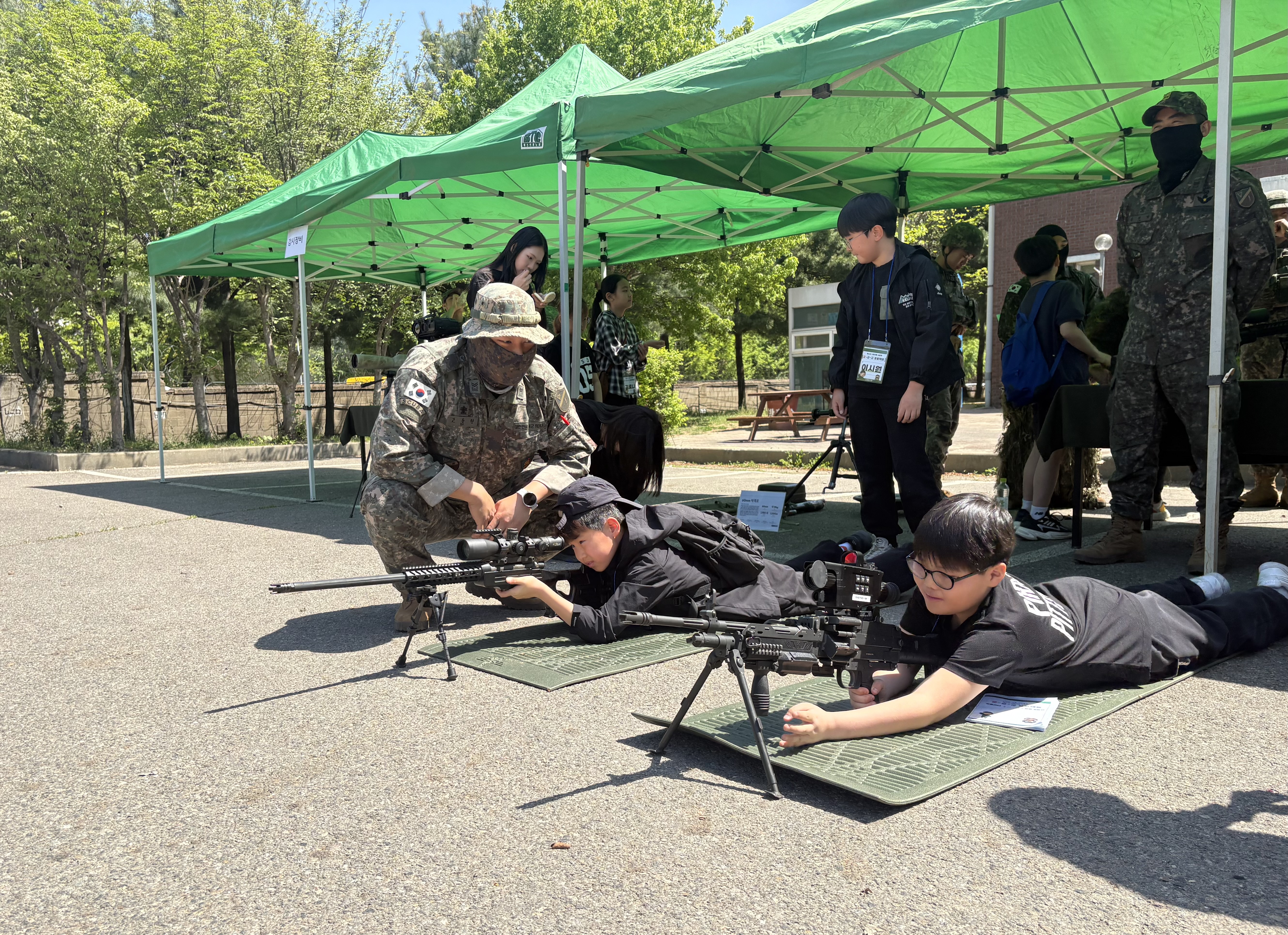 군부대 장비 체험