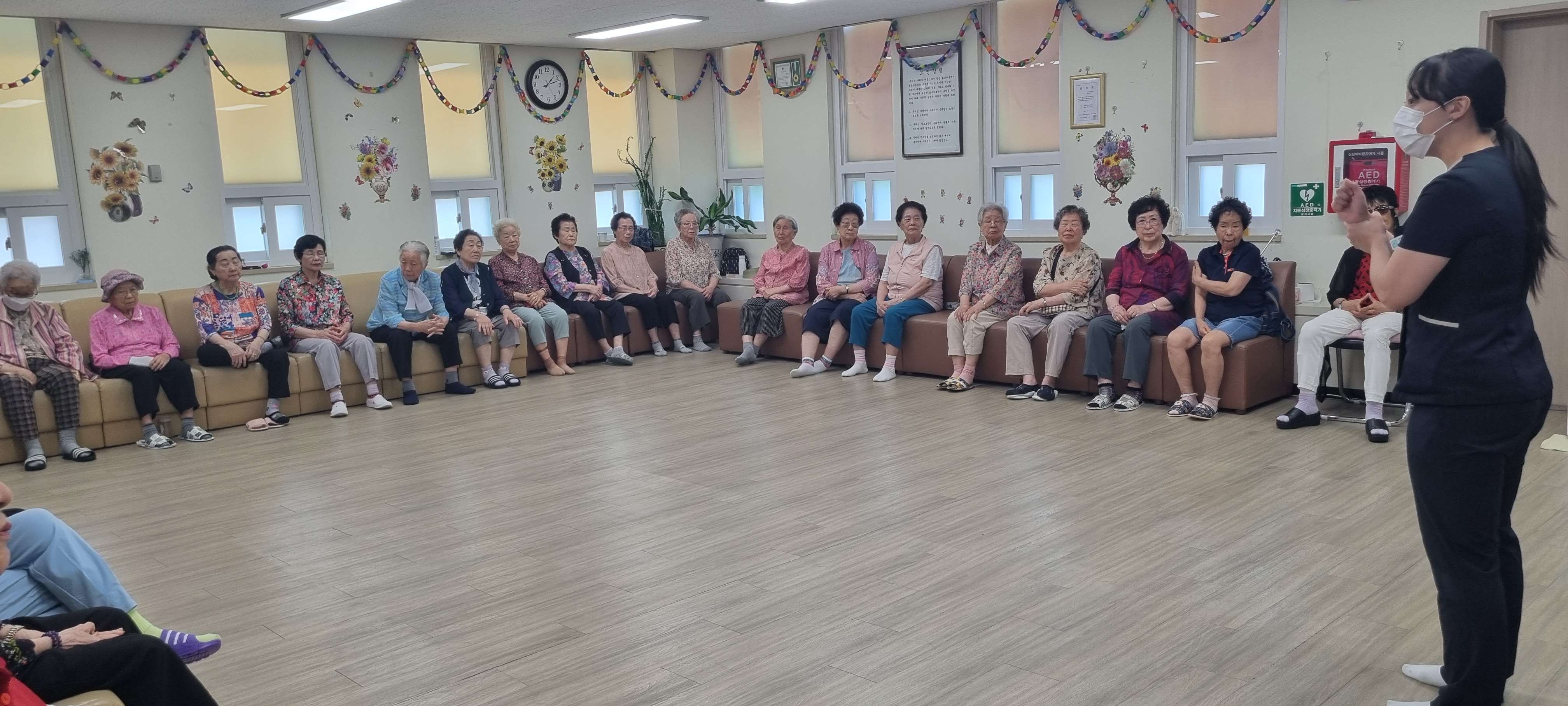 어르신 대상 치아관리 교육