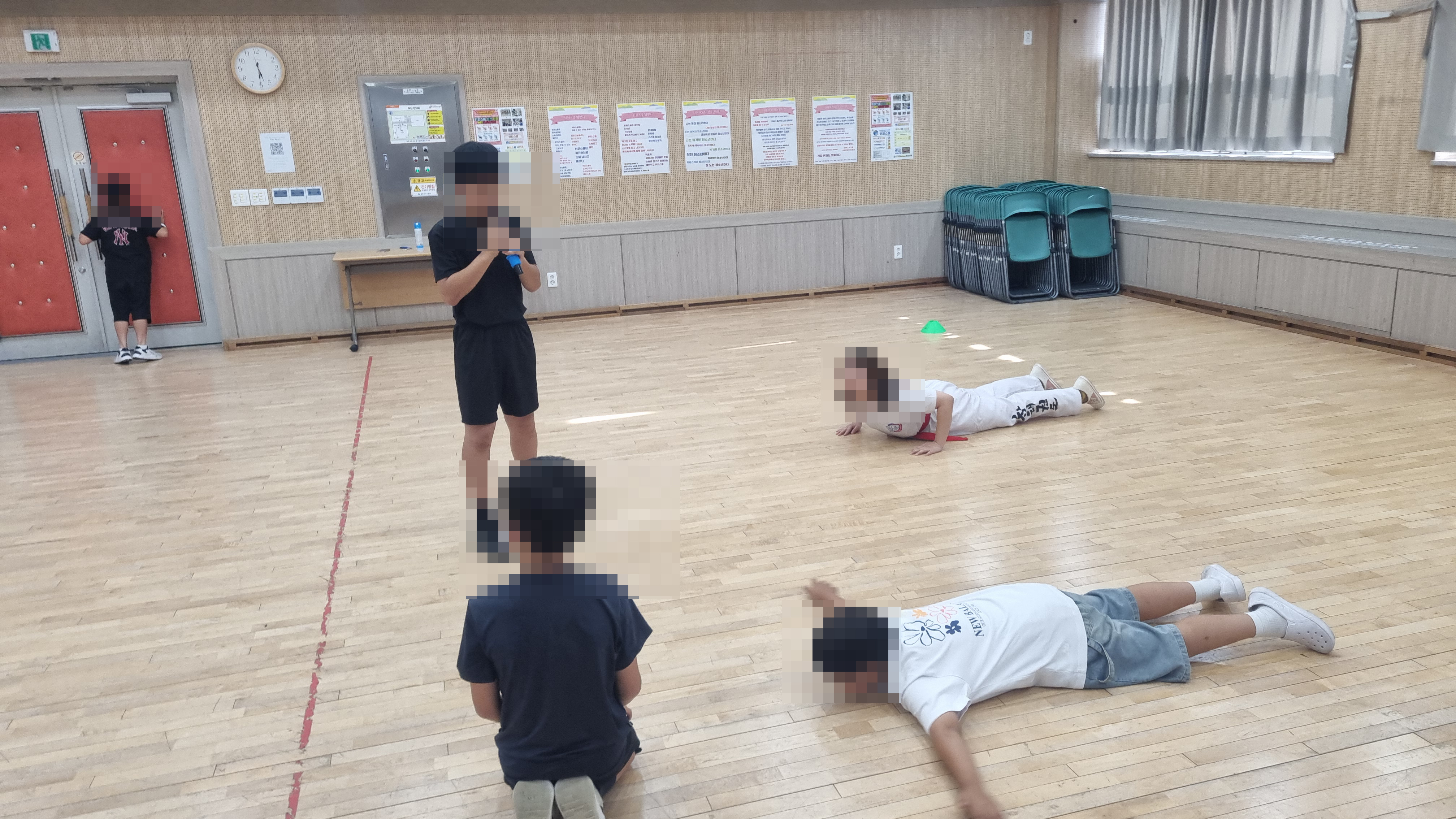 체력단련 활동