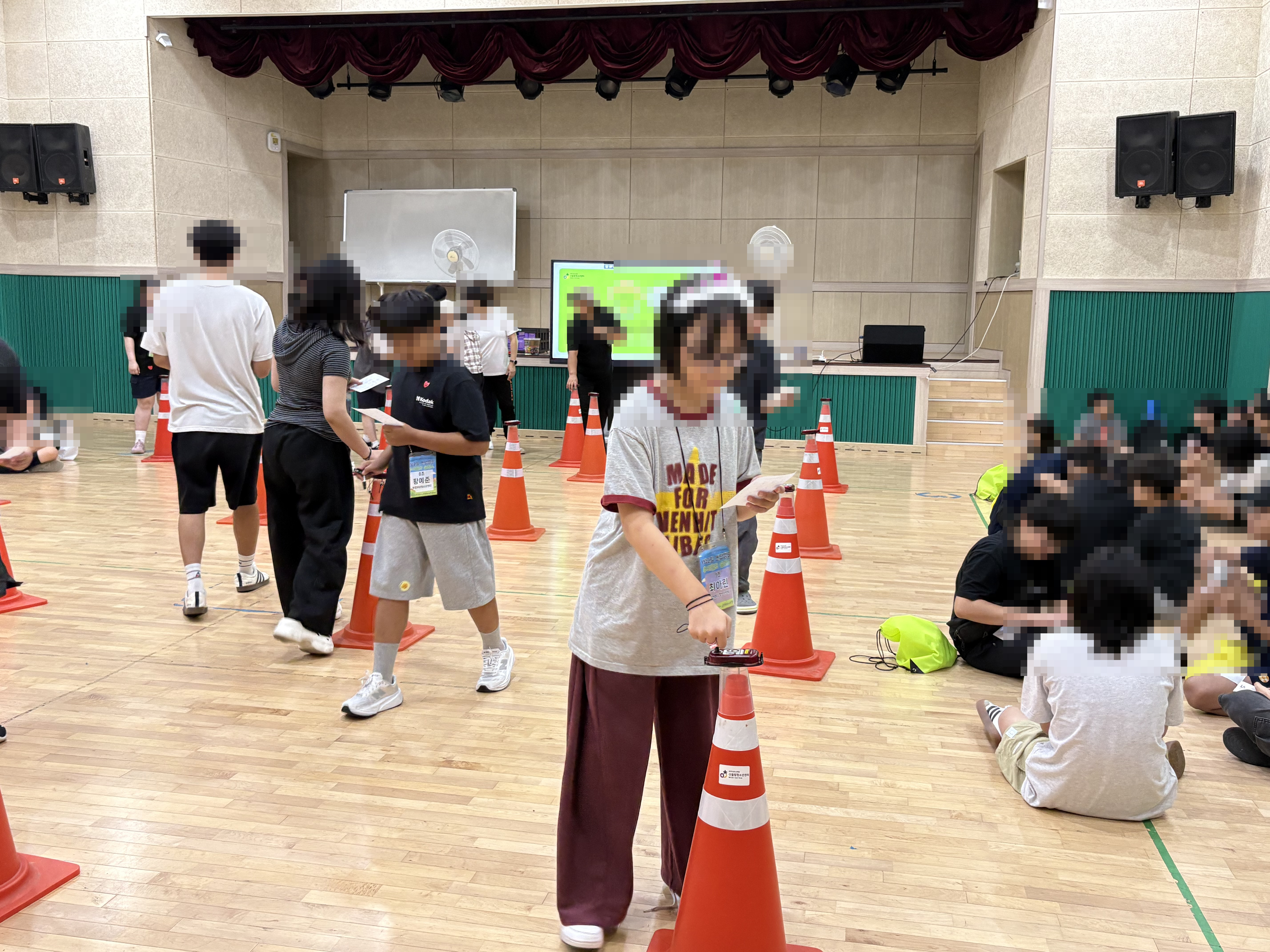 오리엔티어링과 물놀이
